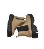Botine dama Primark 39, imitatie de piele, bej - imagine 4