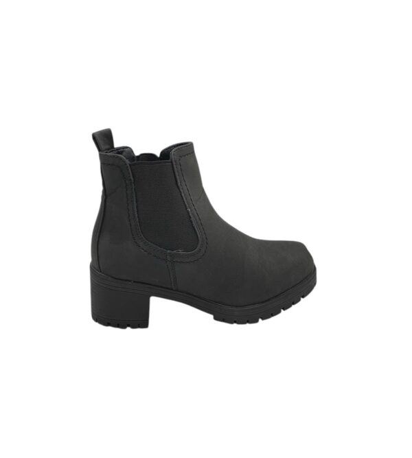 Botine dama Annie G. 36, imitatie de piele, negru - imagine 1