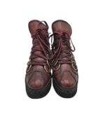 Ghete dama Schuh 38, piele, rosu - imagine 3