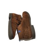 Ghete barbati Floris van Bommel 45, piele intoarsa, maro - imagine 4