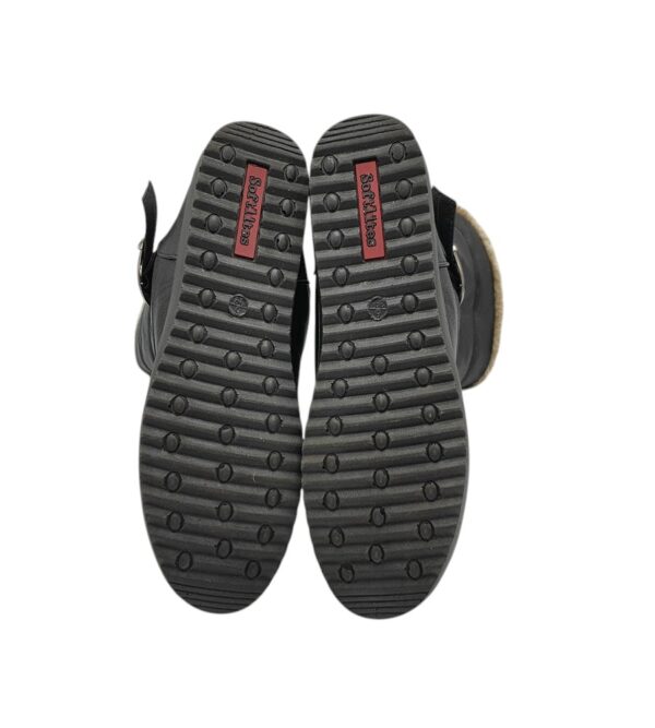 Cizme dama Softlites 39, imitatie de piele, negru, imblanite - imagine 5