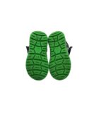 Cizme copii Puccetti 19, material textil, negru verde - imagine 5