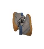 Ghete copii Pepino 25, piele, gri, imblanite - imagine 4