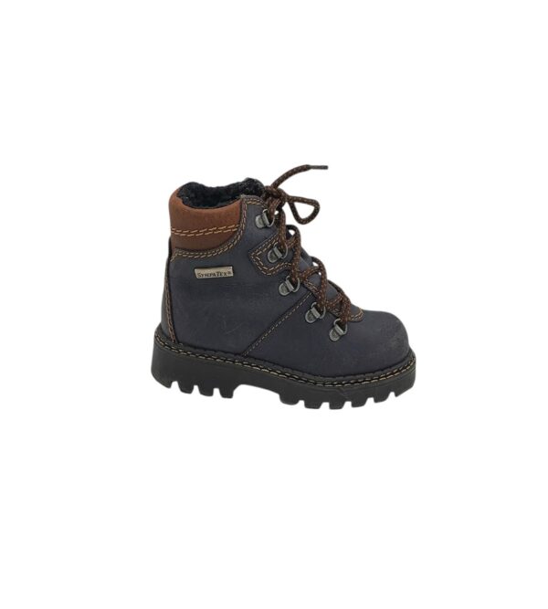 Ghete copii Sympatex 26, piele, negru - imagine 1
