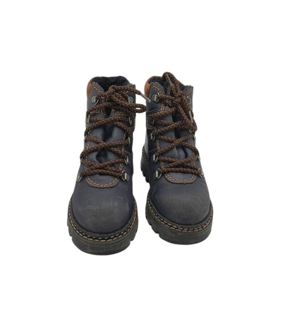 Ghete copii Sympatex 26, piele, negru - imagine 3