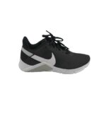 Adidasi dama Nike 38, material textil, negru alb