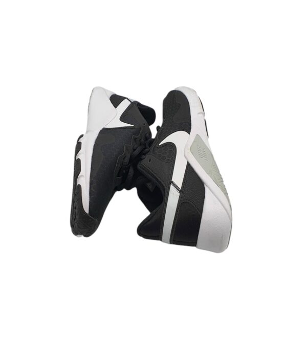 Adidasi dama Nike 38, material textil, negru alb - imagine 4