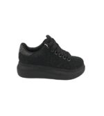 Adidasi dama Nine West 37, material textil, negru