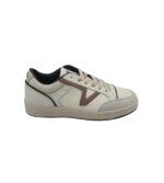 Adidasi barbati Vans 41, piele, imitatie de piele, alb