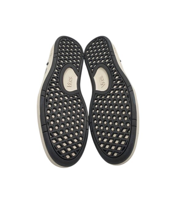 Adidasi barbati Vans 41, piele, imitatie de piele, alb - imagine 5