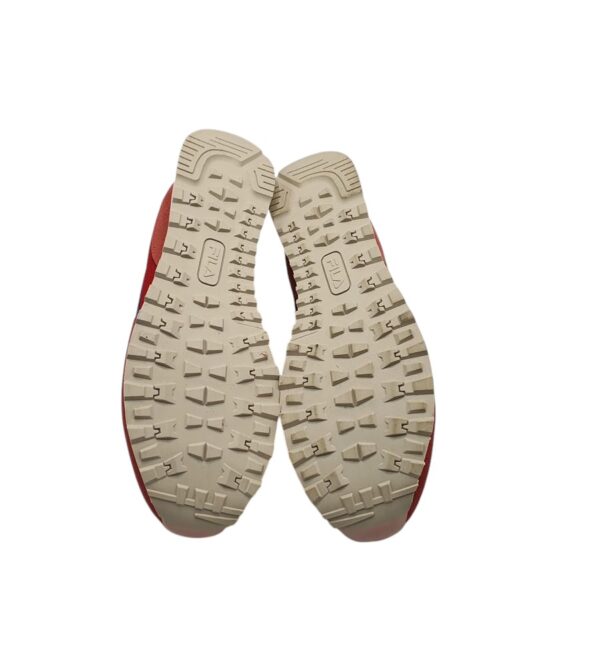 Adidasi dama Fila 39, material textil, piele intoarsa, rosu - imagine 5