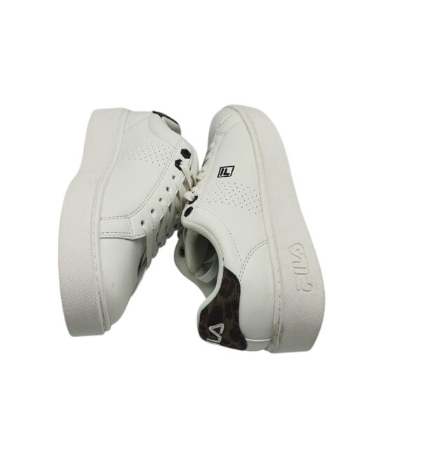 Adidasi dama FIla 38, imitatie de piele, alb - imagine 4