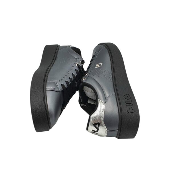 Adidasi dama FIla 41, imitatie de piele, gri - imagine 4