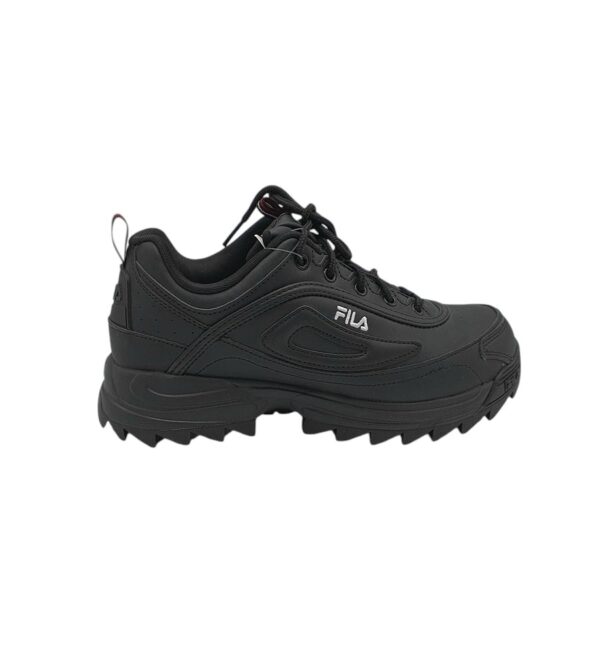 Adidasi dama FIla 40, imitatie de piele , negru - imagine 1