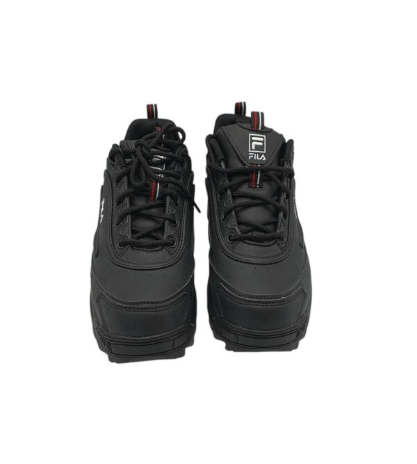 Adidasi dama FIla 40, imitatie de piele , negru - imagine 3