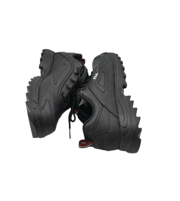 Adidasi dama FIla 40, imitatie de piele , negru - imagine 4