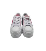 Adidasi dama Puma 36, imitatie de piele, alb - imagine 3