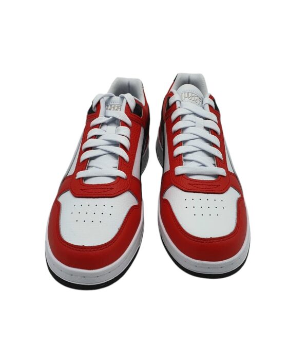 Adidasi barbati Puma 45, piele, imitatie de piele, alb roz - imagine 3