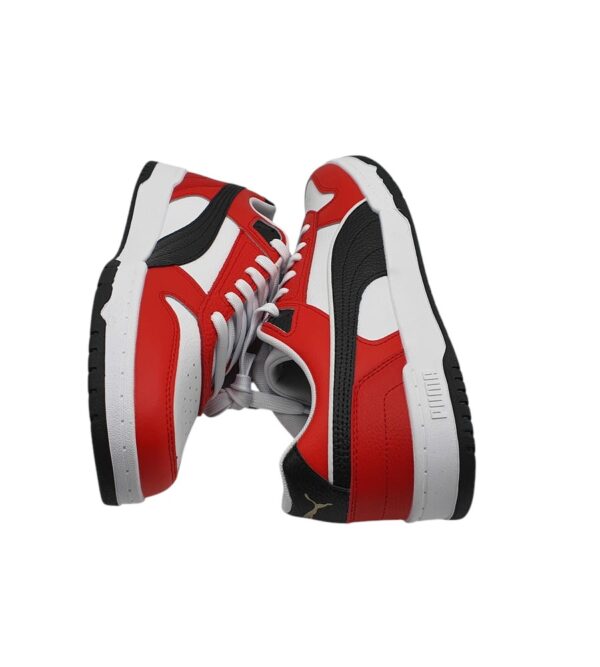 Adidasi barbati Puma 45, piele, imitatie de piele, alb roz - imagine 4