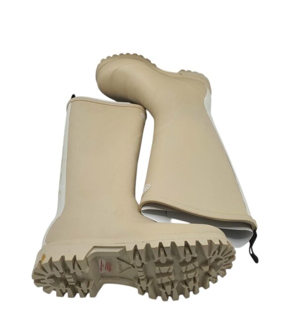 Cizme dama Superga 38 , alte materiale , crem - imagine 4