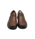 Pantofi barbati Rieker 45, piele, maro negru - imagine 3