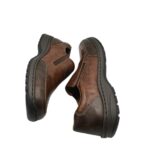 Pantofi barbati Rieker 45, piele, maro negru - imagine 4