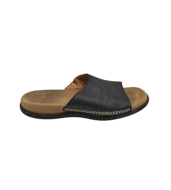 Saboti barbati Gabor 41, piele, negru - imagine 1