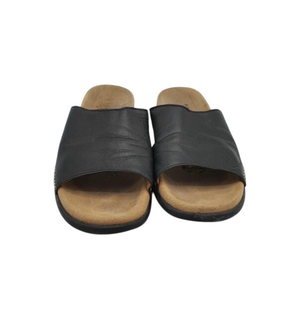 Saboti barbati Gabor 41, piele, negru - imagine 3