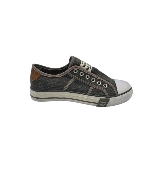 Tenisi dama Young Spirit 39, material textil, gri - imagine 1