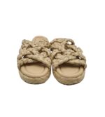 Saboti dama H&M 38, alte materiale, bej - imagine 3