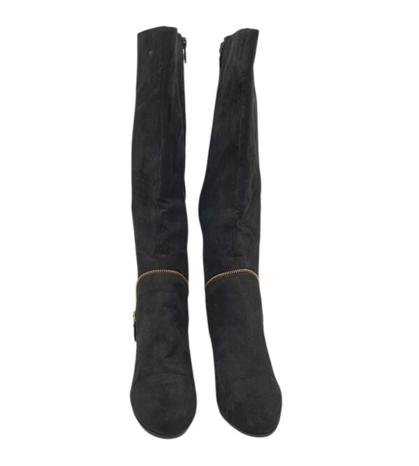 Cizme dama Vice Versa  37, material textil, negru - imagine 3