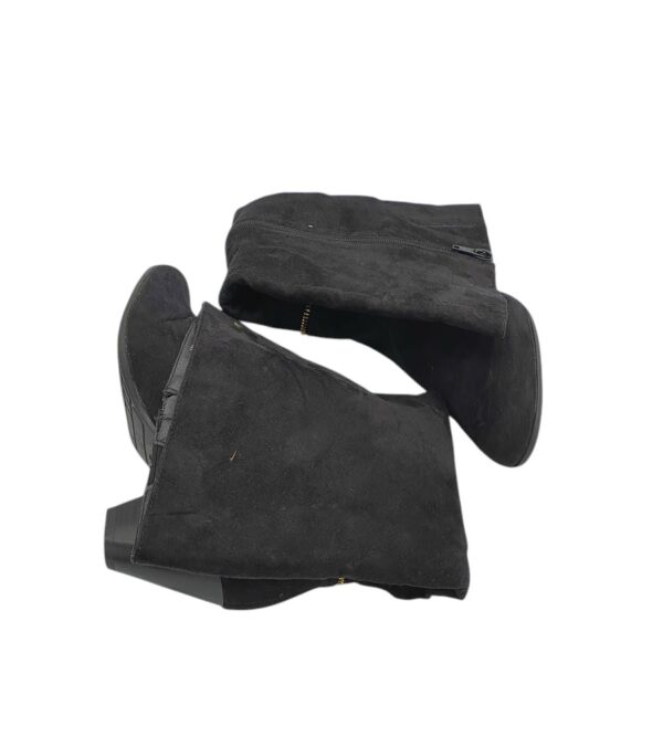 Cizme dama Vice Versa  37, material textil, negru - imagine 4