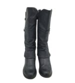 Cizme dama Rieker 38, imitatie de piele, bleumarin - imagine 3