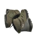 Ghete barbati Jack Wolfskin 43, material textil, gri verde - imagine 4
