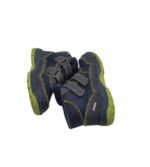 Ghete copii 27, imitatie de piele, material textil, albastru - imagine 4