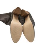 Cizme dama Faith 40, piele, piele intoarsa, gri - imagine 5