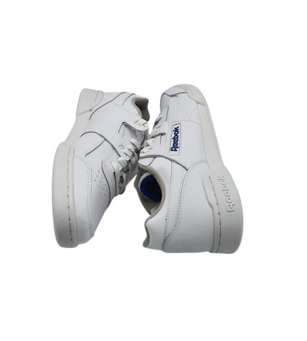 Adidasi barbati Reebok workout plus, piele, alb - imagine 4