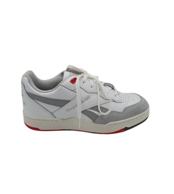 Adidasi barbati Reebok BB 4000, piele, imitatie de piele, , alb gri - imagine 1