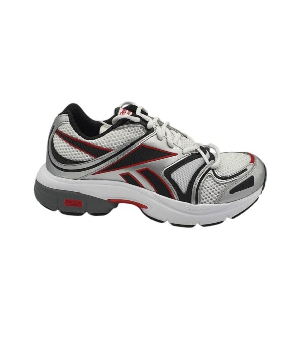 Adidasi barbati Reebok  42.5, material textil, imitatie de piele , alb gri - imagine 1