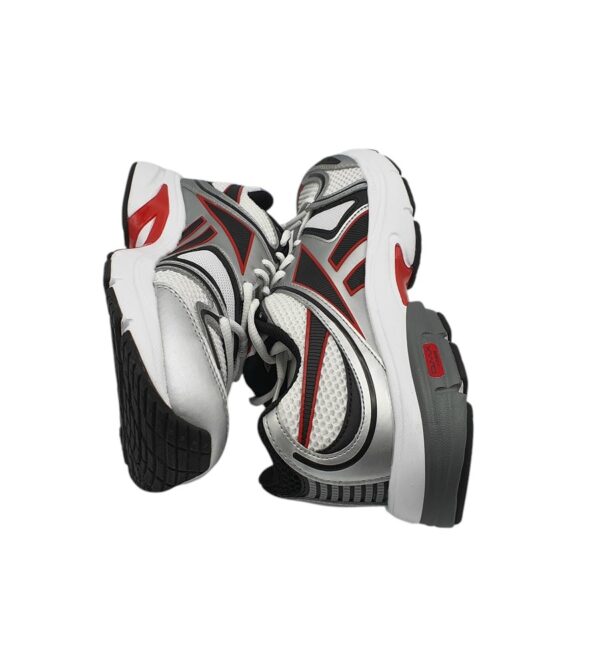 Adidasi barbati Reebok  42.5, material textil, imitatie de piele , alb gri - imagine 4