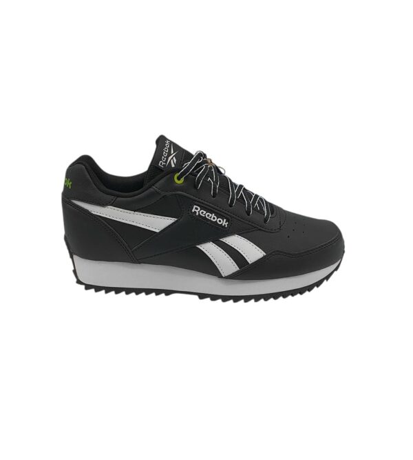 Adidasi barbati Reebok Rewind Run 44, imitatie de piele , negru - imagine 1