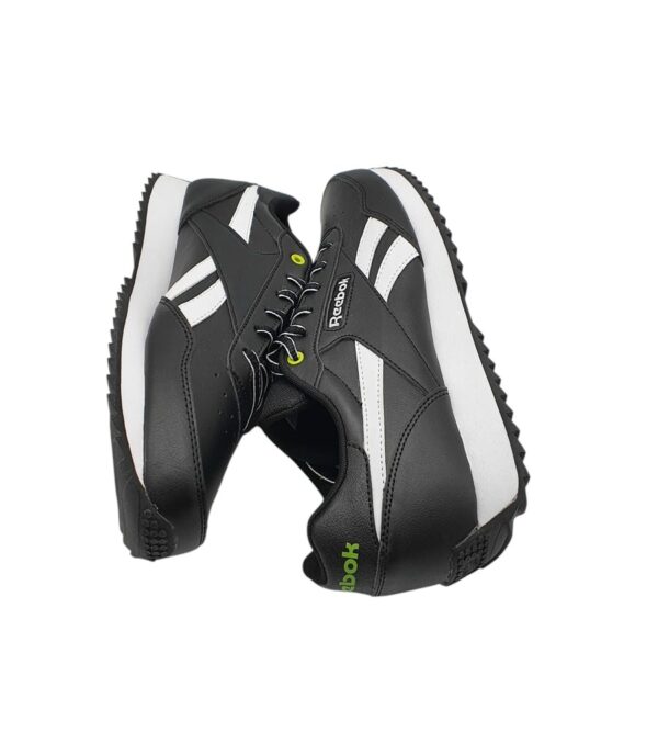 Adidasi barbati Reebok Rewind Run 44, imitatie de piele , negru - imagine 4