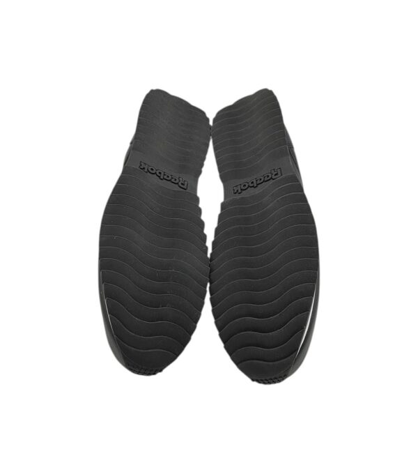 Adidasi barbati Reebok Rewind Run 44, imitatie de piele , negru - imagine 5