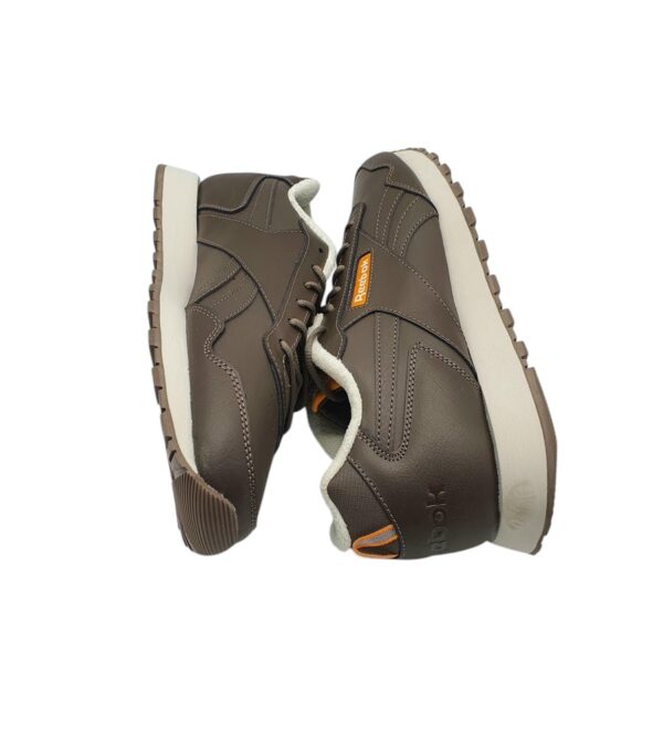 Adidasi barbati Reebok Glide, piele, imitatie de piele, gri - imagine 4