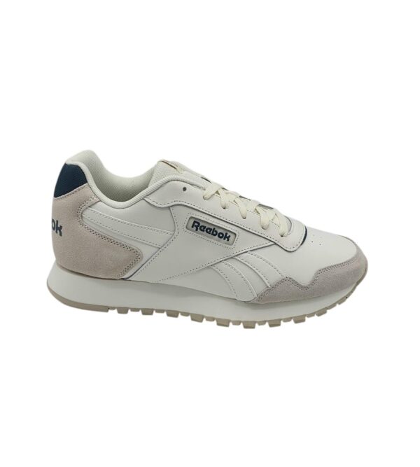 Adidasi barbati Reebok Glide, piele, imitatie de piele, alb gri - imagine 1