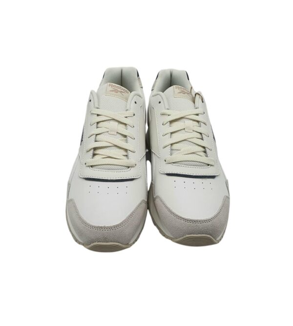 Adidasi barbati Reebok Glide, piele, imitatie de piele, alb gri - imagine 3