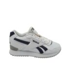 Adidasi barbati Reebok Glide, piele, imitatie de piele, alb bleumarin