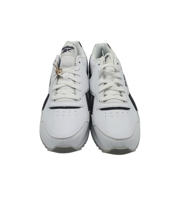 Adidasi barbati Reebok Glide, piele, imitatie de piele, alb bleumarin - imagine 3