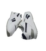 Adidasi barbati Reebok Glide, piele, imitatie de piele, alb bleumarin - imagine 4