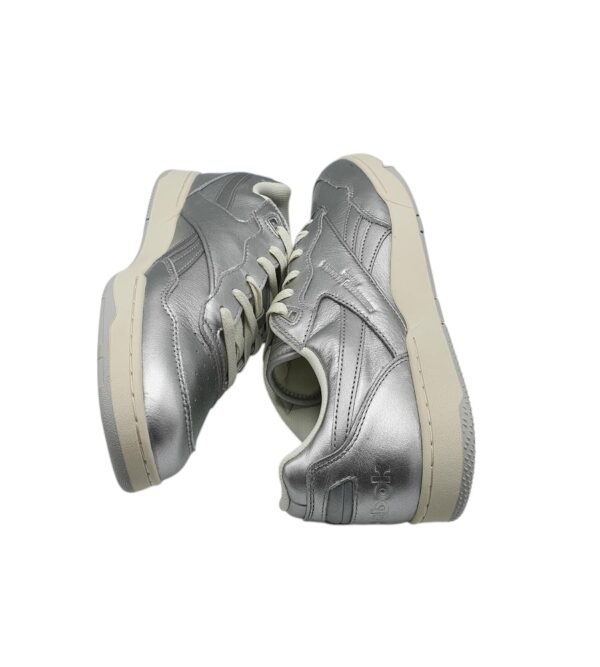 Adidasi unisex Reebok BB 4000 43, piele, gri - imagine 4